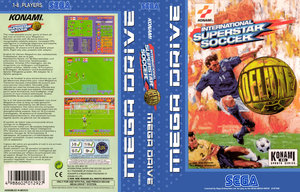 International Superstar Soccer Deluxe (Europe)